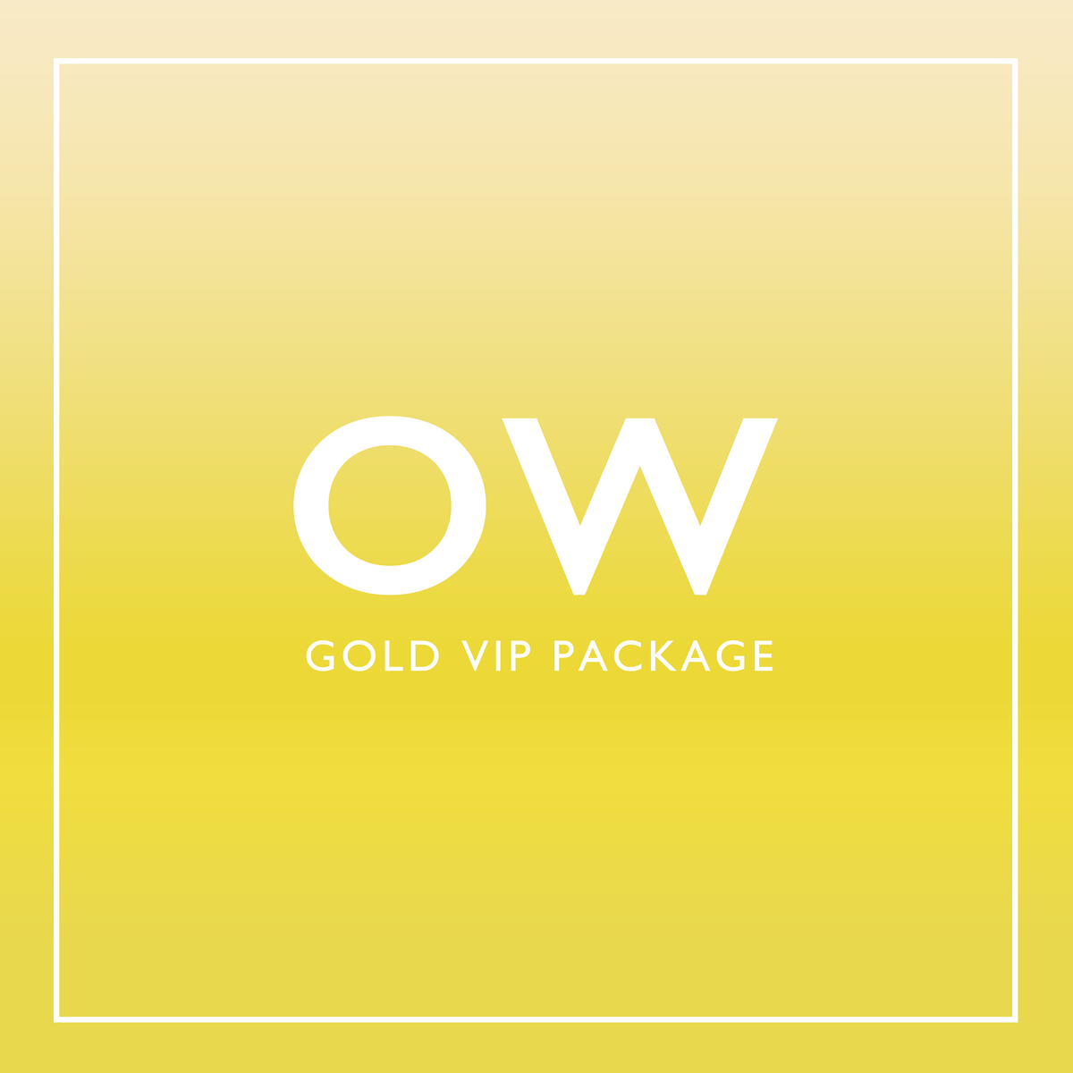 Vip Goold GOLD VIP PACKAGE – Oh Wonder VIP